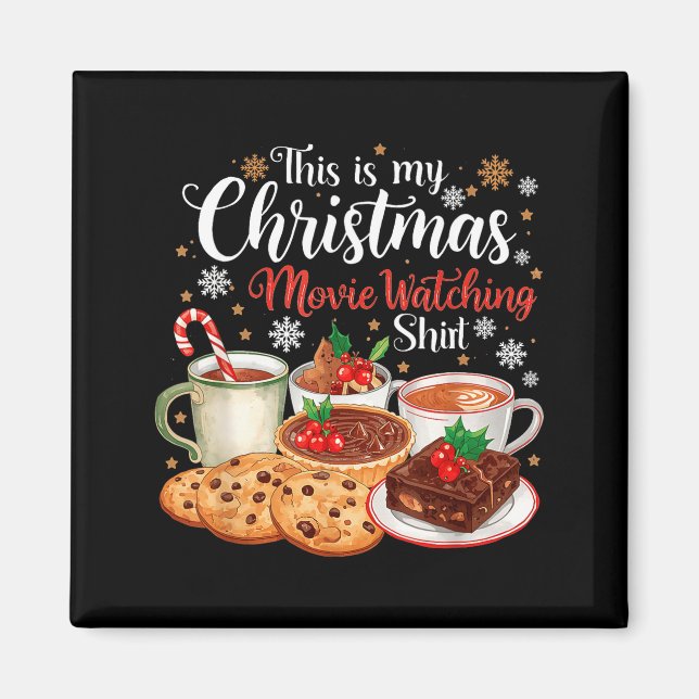 This Is My Christmas Movie Watching Design  Magnet (Framsidan)