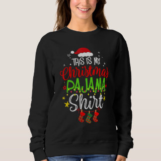 This Is My Christmas Pajama  Christmas Family Matc T Shirt