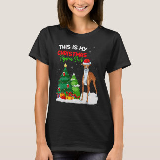 This Is My Christmas Pajama  Greyhound Dog Owner T Shirt