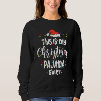 This Is My Christmas Pajama   Lights  Holiday T Shirt
