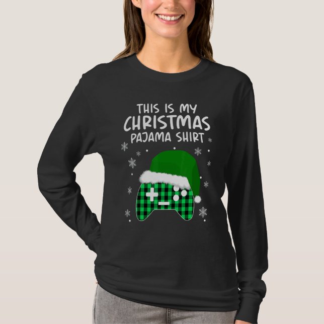 This Is My Christmas Pajama  Merry Christmas 3 T Shirt (Framsida)