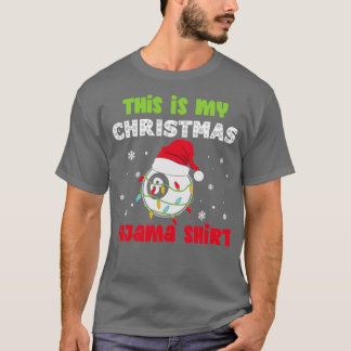 This Is My Christmas Pajama Pool Theme T Shirt