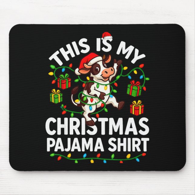 This Is My Christmas Pajama Shirt Funny Christmas  Musmatta (Framsidan)