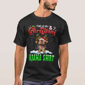 This Is My Christmas Pajama Yorkshire Christmas Li T Shirt