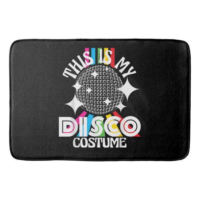 This is My Disco Costume - 1970s Funky Party  Badrumsmatta (Framsidan)