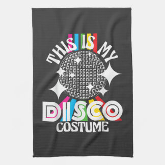 This is My Disco Costume - 1970s Funky Party  Kökshandduk