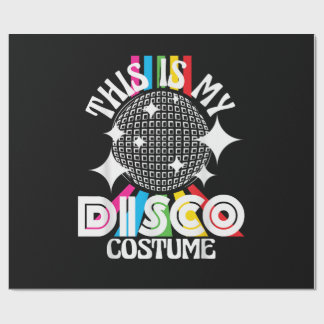 This is My Disco Costume - 1970s Funky Party  Presentpapper