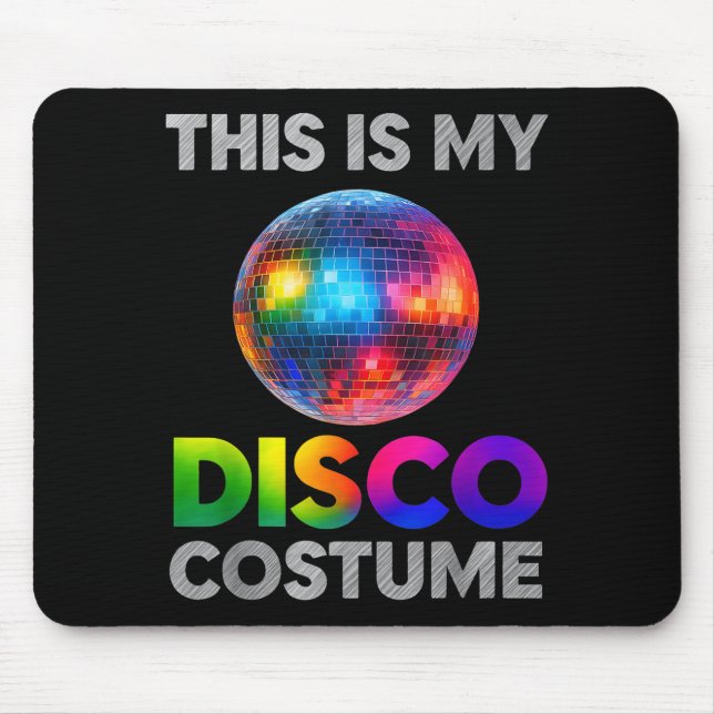 This Is My Disco Costume Ball Graphic 1970s Funky  Musmatta (Framsidan)