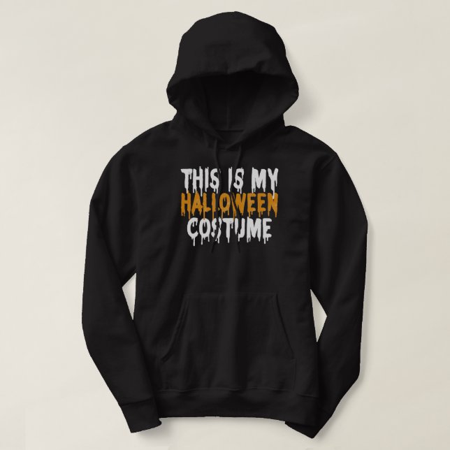 This Is My Halloween Costume Sweatshirt (Design framsida)