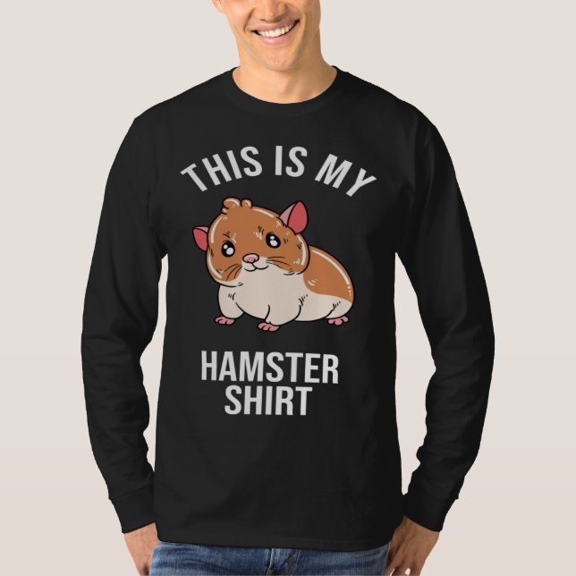 This Is My Hamster T Shirt (Framsida)