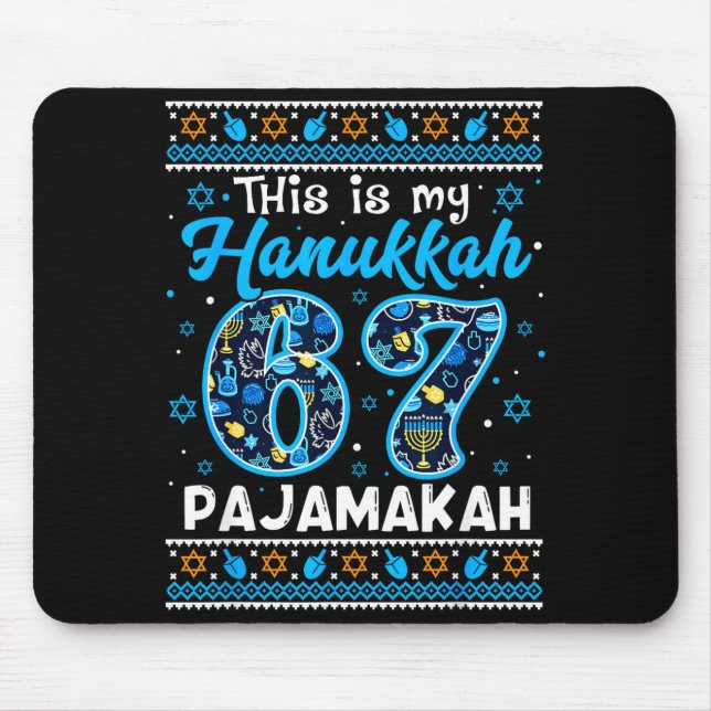 This Is My Hanukkah 67 Pajamakah For Jewish Christ Musmatta (Framsidan)