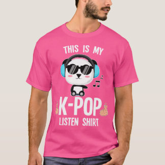 This Is My K-Pop South Korea K-Pop T Shirt