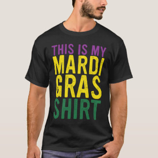 This is My Mardi Gras   Masquerade Beads Parade T Shirt
