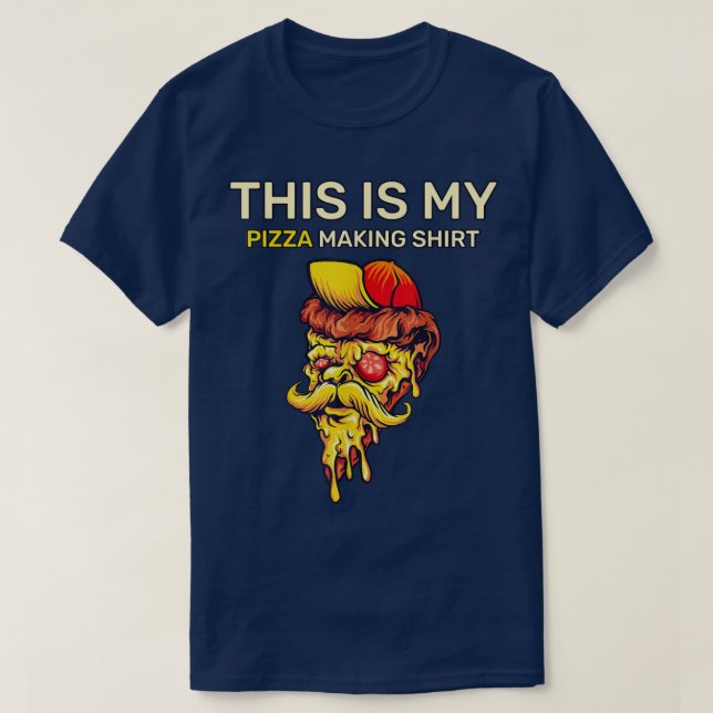 This Is My Pizza Making Shirt Pizza Maker  T (Design framsida)
