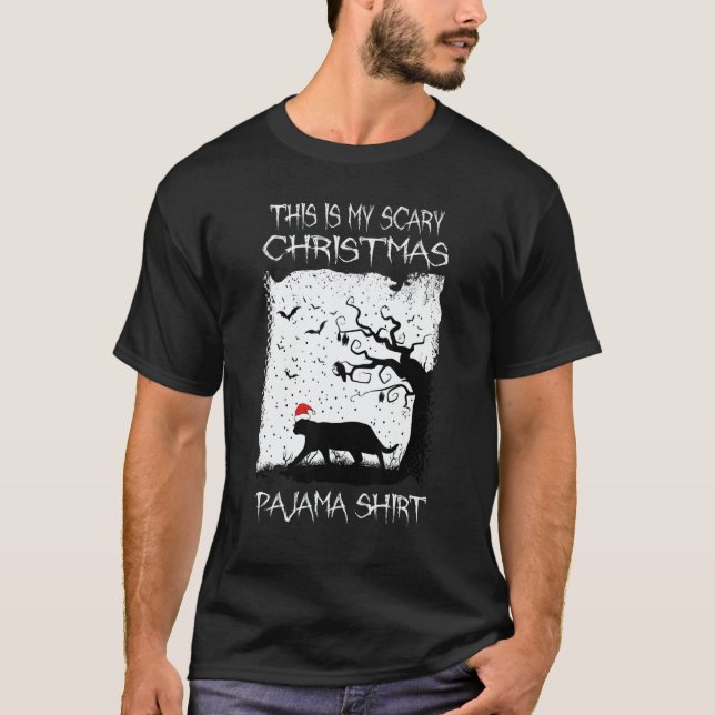 This Is My Scary Christmas Pajama 1 T Shirt (Framsida)