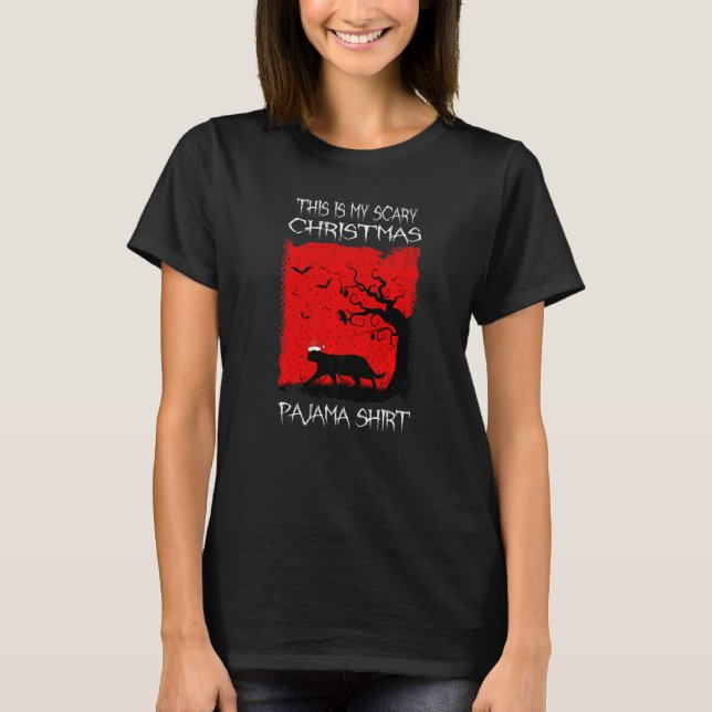 This Is My Scary Christmas Pajama  1 T Shirt (Framsida)