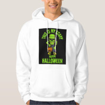This Is My Scary Happy Halloween Frankenstein Män