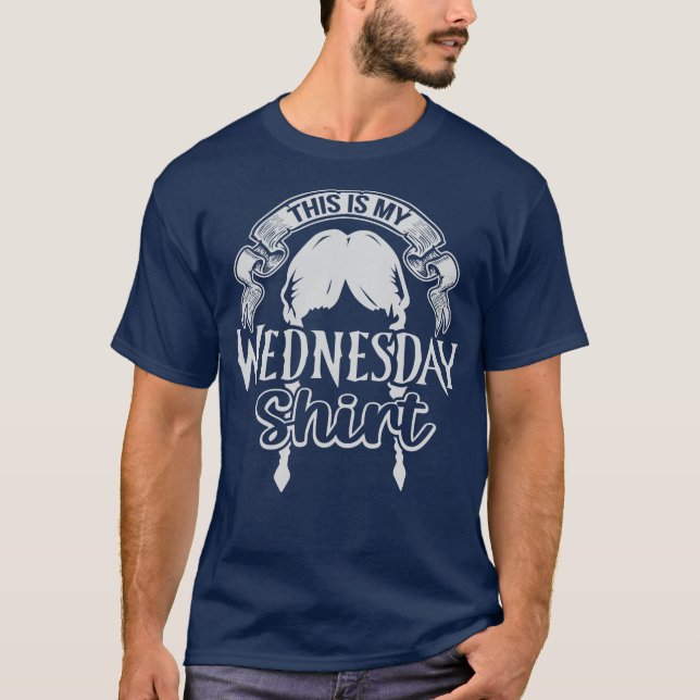 This Is My Wednesday Shirt Funny Family T Shirt (Framsida)
