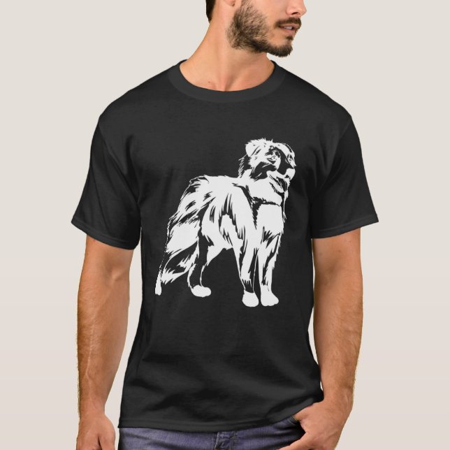 This Is No Dogs Hair The Australian Shepherd  For  T Shirt (Framsida)