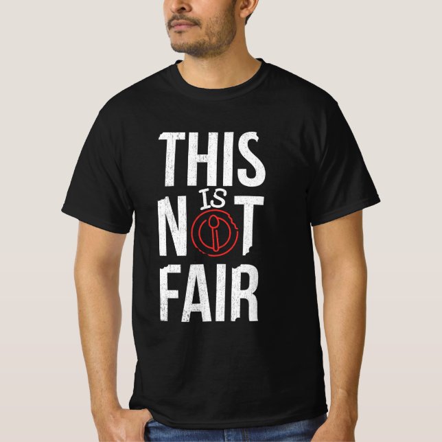 This is not fair-Helping Hands: Unity & Support T Shirt (Framsida)