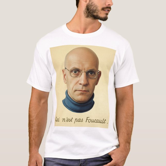 This is not Foucault T shirt  (Framsida)