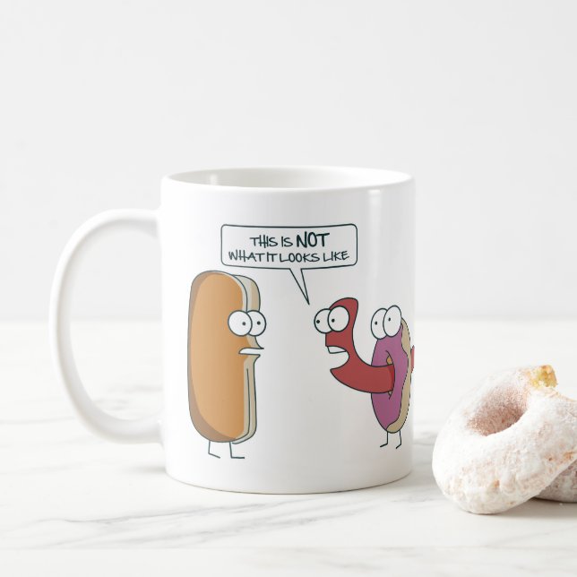 This is not what it looks like kaffemugg (Med munk)