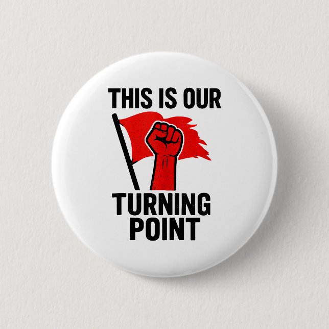 This Is Our Turning Point Tank Top  Knapp (Framsida)