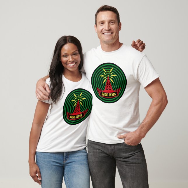 This Is Radio Clash På Pirat Satellit Parodi T Shirt (Unisex)