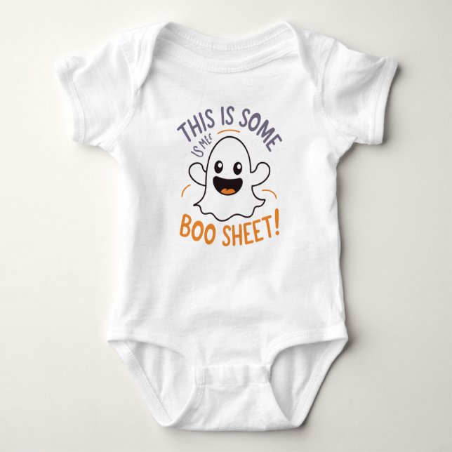 This-Is-Some-Boo-Sheet boo T Shirt (Framsida)