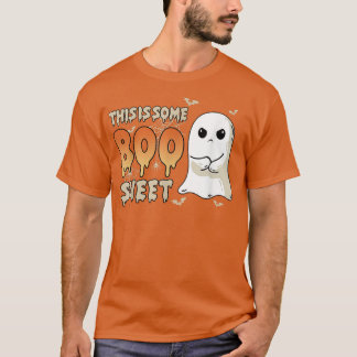 This Is Some Boo Sheet Halloween Ghost Funny Costu T Shirt