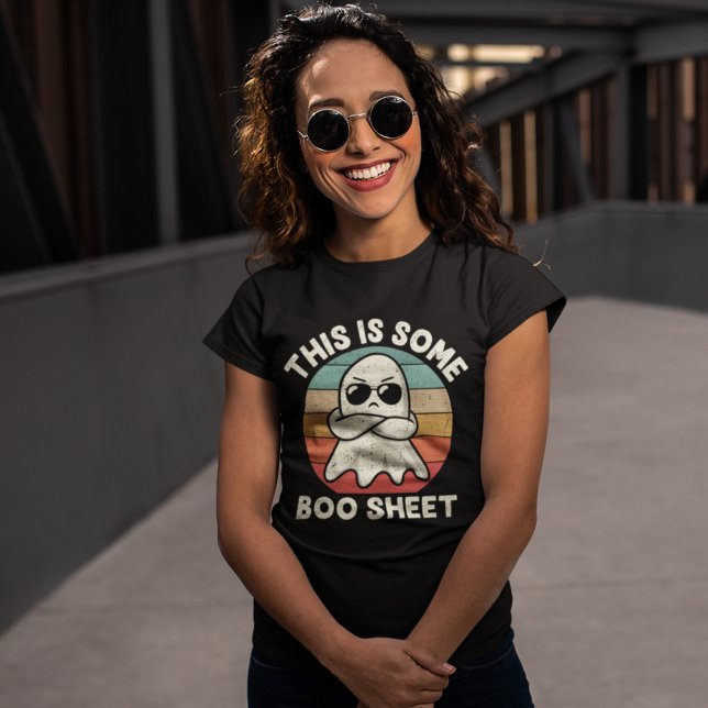 This is Some Boo Sheet Halloween Ghost T Shirt (Skapare uppladdad)