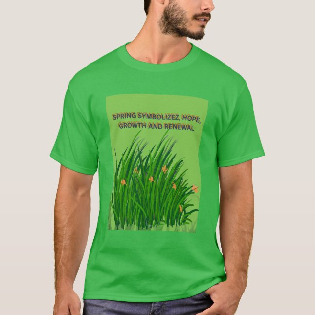 THIS IS SPRING TIME T SHIRT (Framsida)