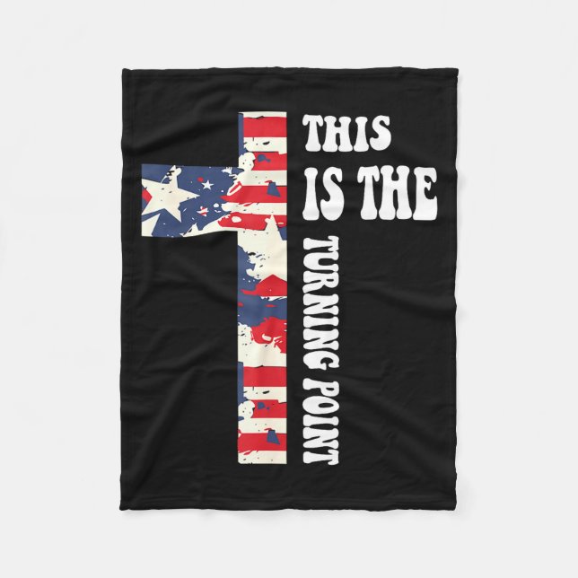 This Is The Turning Int Christian Design  Fleecefilt (Framsidan)