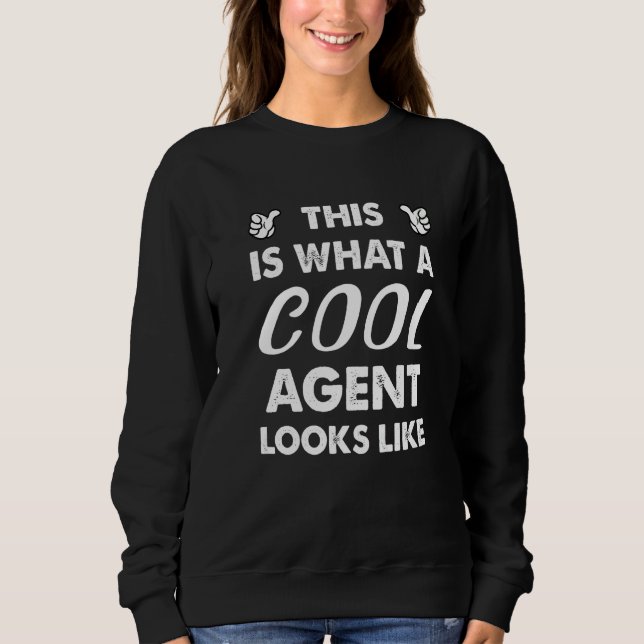 This Is What A Cool Agent Looks Like  1 T Shirt (Framsida)