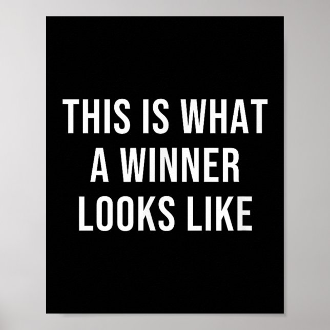 This Is What A Winner Looks Like  Poster (Framsidan)