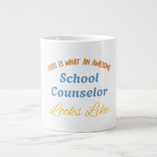 This Is What An Awesome School Counselor Jumbo Mugg