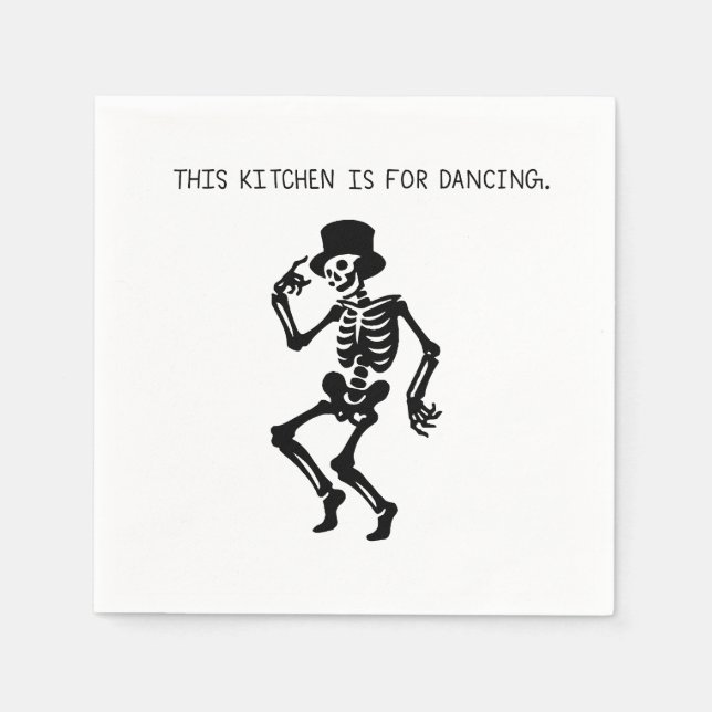 This Kitchen is for Dancing Pappersservett (Framsidan)