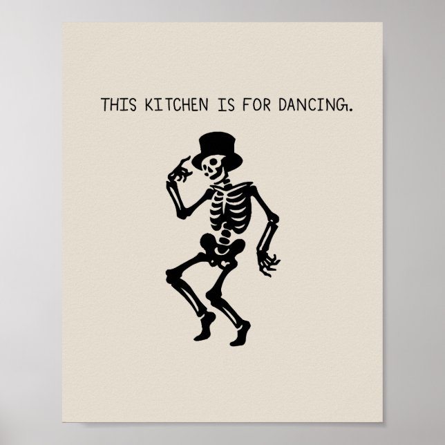 This Kitchen is for Dancing Poster (Framsidan)