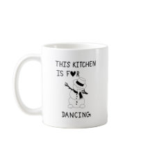 This Kitchen is for dancing snowman