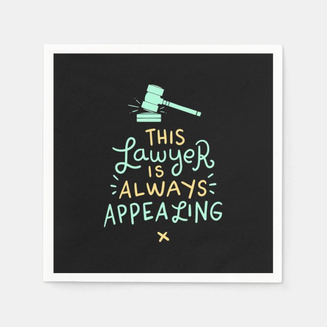 This Lawyer Is Always Appealing Pappersservett (Framsidan)