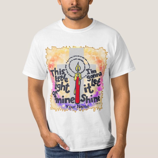 This Little Light kristen t-shirt  (Framsida)