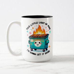 This Little Light Of Mine - Soptunnestomt Två-Tonad Mugg