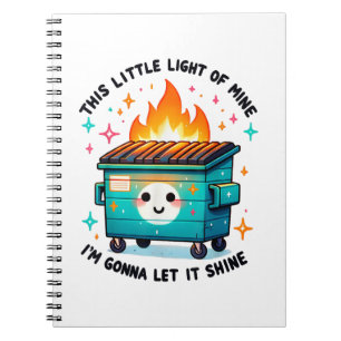 This Little Light Of Mine - Soptunnestorm Anteckningsbok