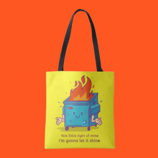 This Little Light: Sopträffa Totebag Tygkasse (Skapare uppladdad)