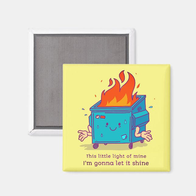This Little Light: Soptröga Magnet (Front/Back)