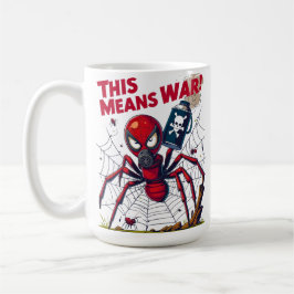 This Means War! – Spider’s Revenge Kaffemugg