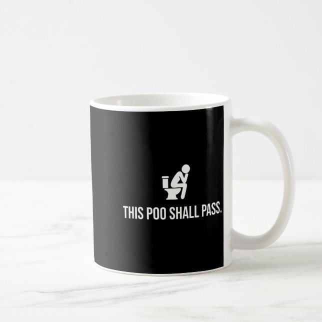 This O Shall P Funny Quote Birthday Party Gag Gift Kaffemugg (Höger)