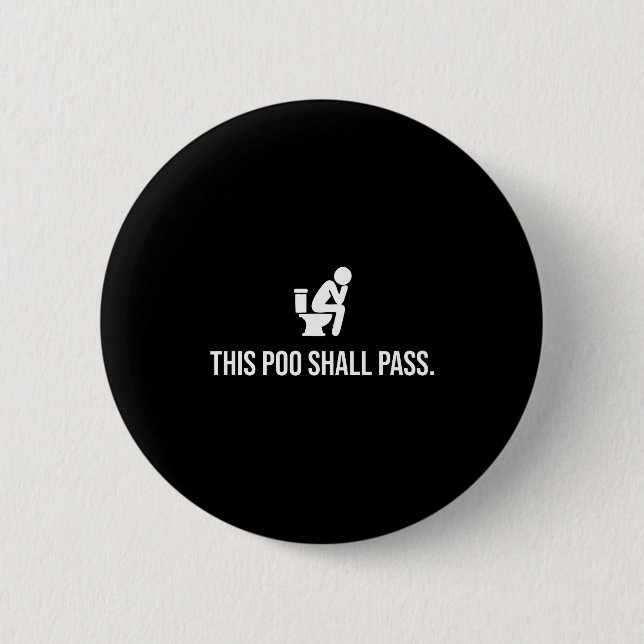 This O Shall P Funny Quote Birthday Party Gag Gift Knapp (Framsida)