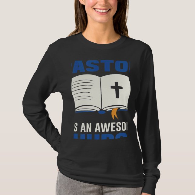 This Pastor Has An Awesome Congregation Pastor App T Shirt (Framsida)