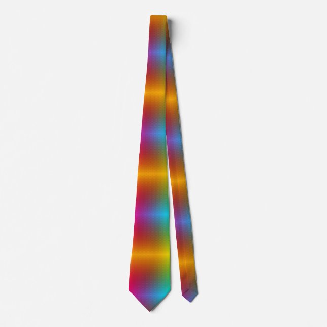 This rainbow pattern necktie  slips (Framsida)